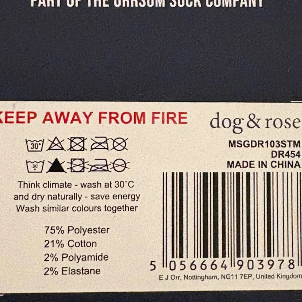 Dog & Rose Sock Company Mens 4 Pack Dapper Dog Novelty Crew Socks Gift‎ Set NEW
